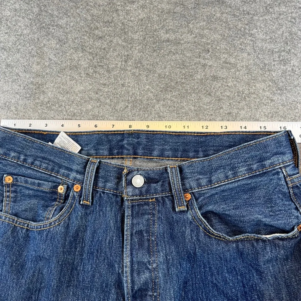 Levi's Mens 501 Original Straight Blue Jeans Workwear Gorpcore‎ 33x30 Button Fly